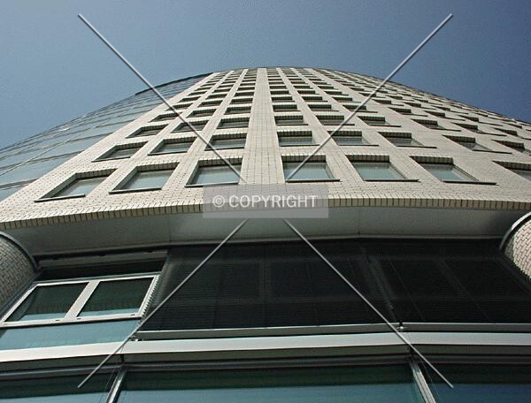 View to the top from nearby the entrance