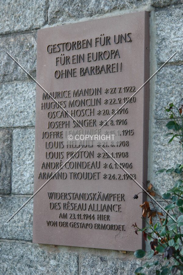 For a Europe without borders - sign