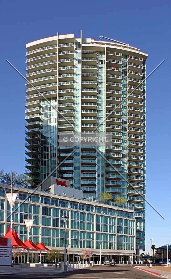 View from the northeast