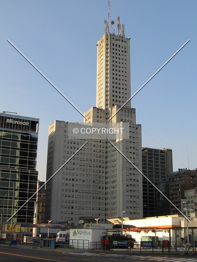 View from northeast at sunrise