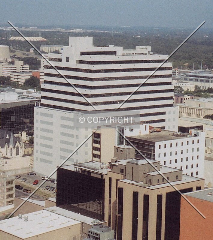 View from southwest from One American Center