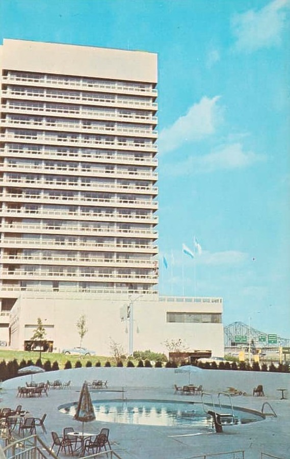 Vintage postcard view