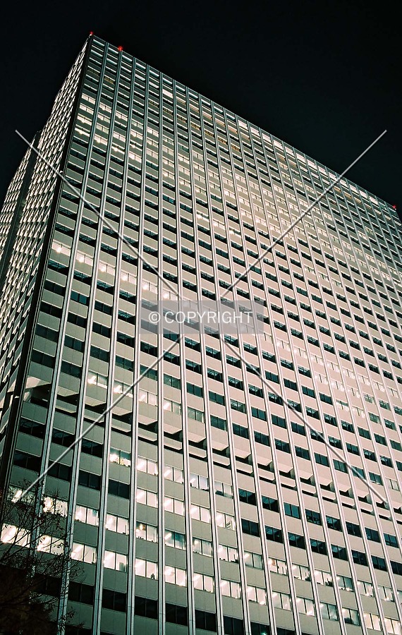 Evening view of side