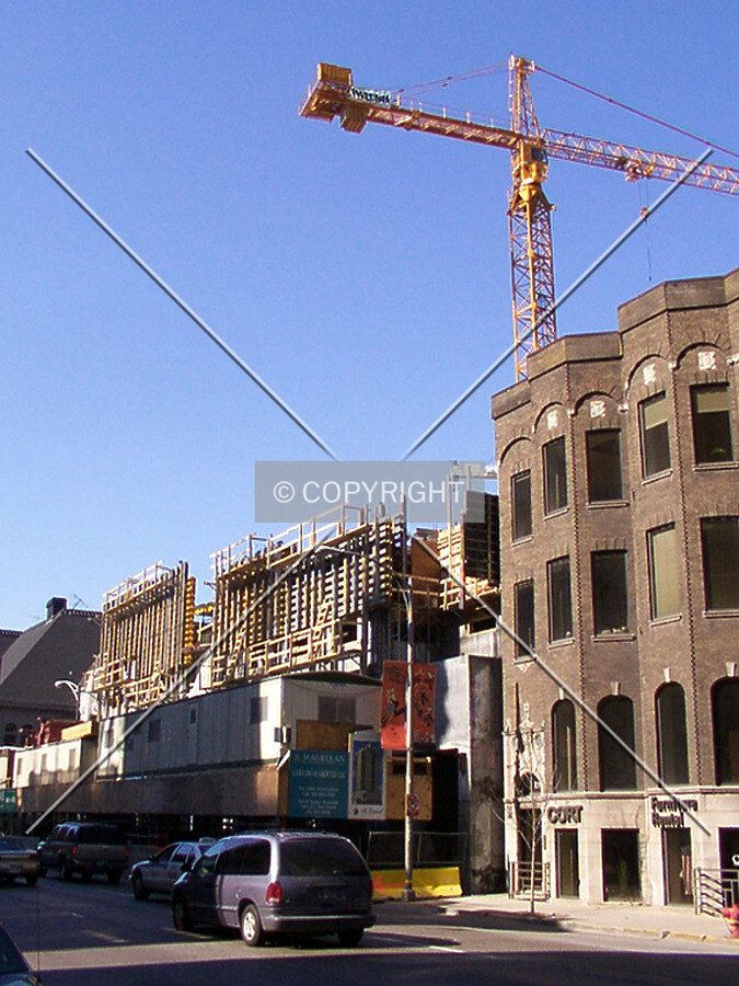 Building site from the southeast