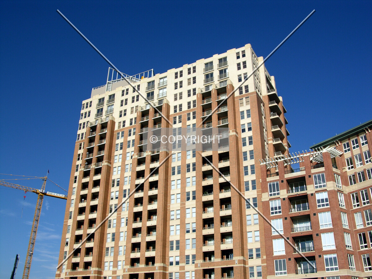 Looking up the western side