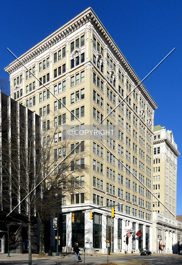 From across Broad Street to the southeast