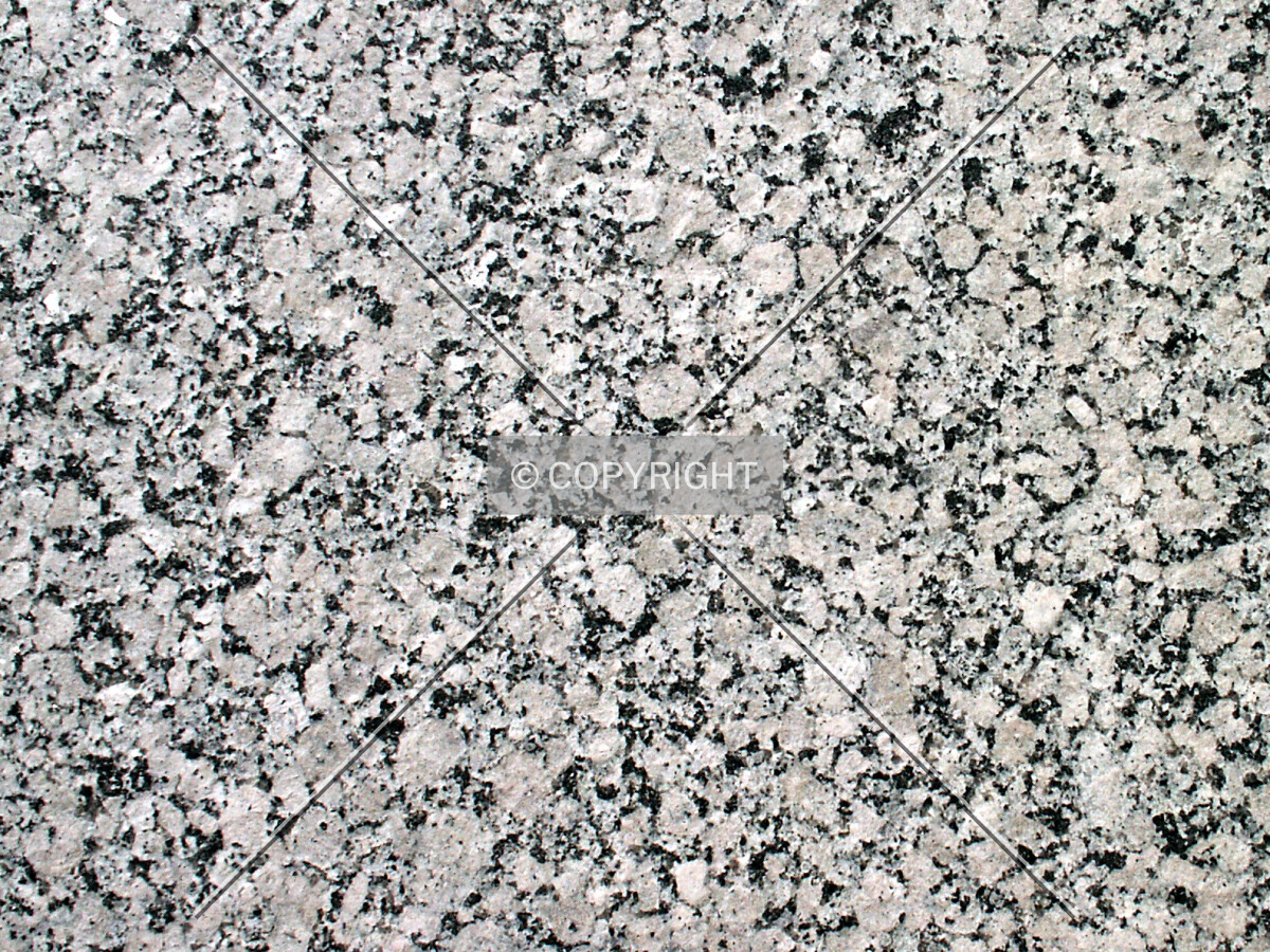 Close-up of the granite facade