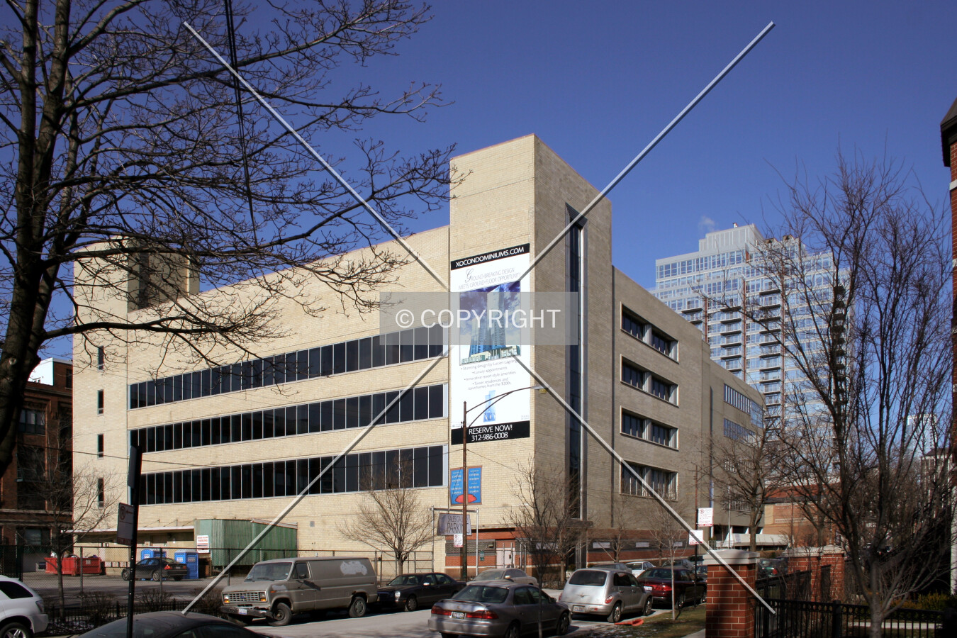 View from the southeast