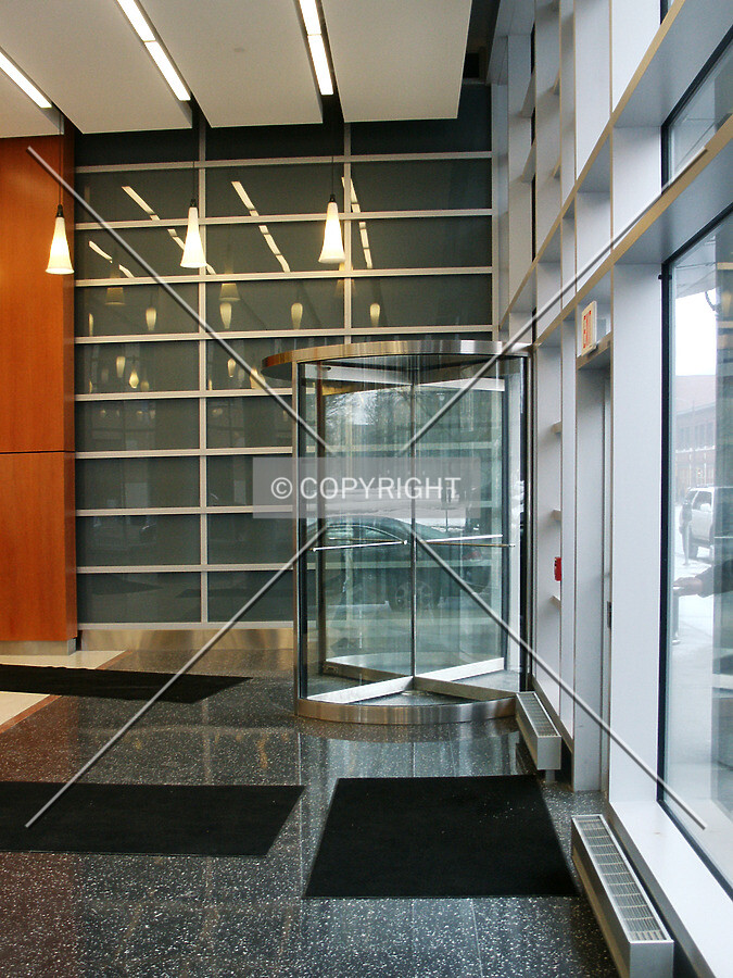 Inside the front entrance