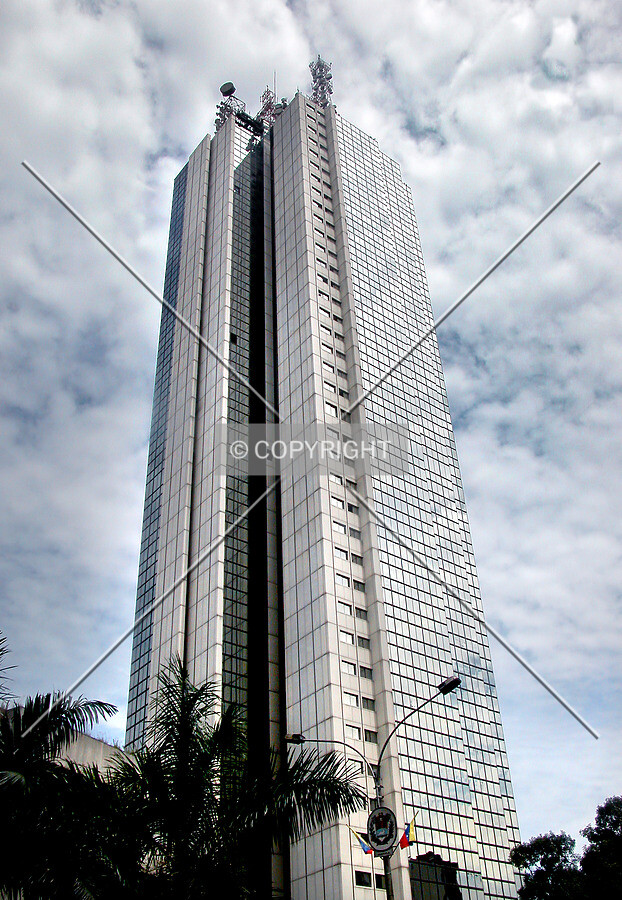A look up the northeast corner