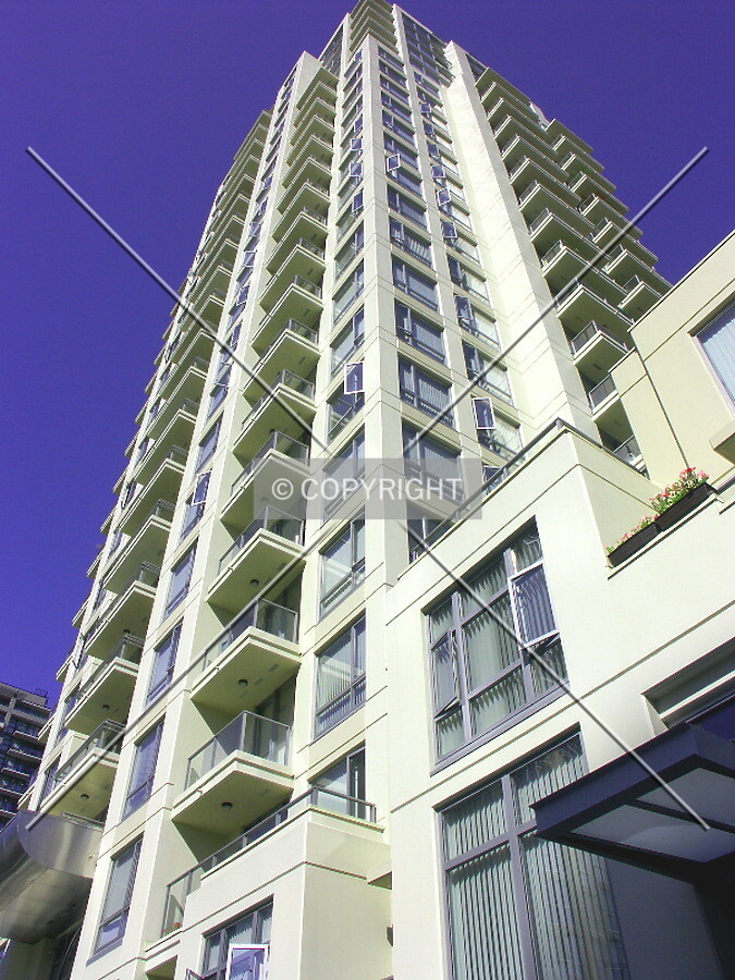 Northeast corner from Richards Street