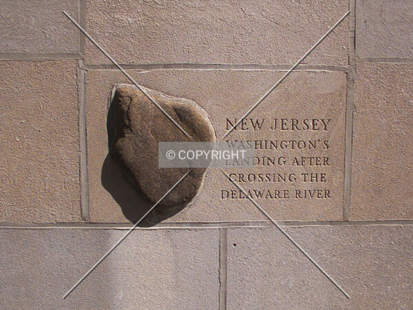 One of the rocks in the Tribune's collection