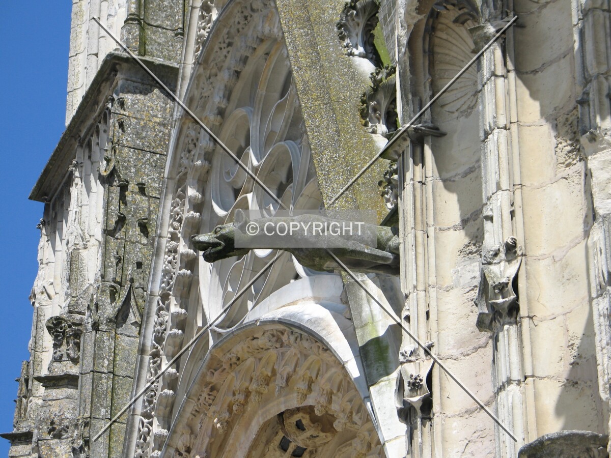 Gargoyle on the western façade