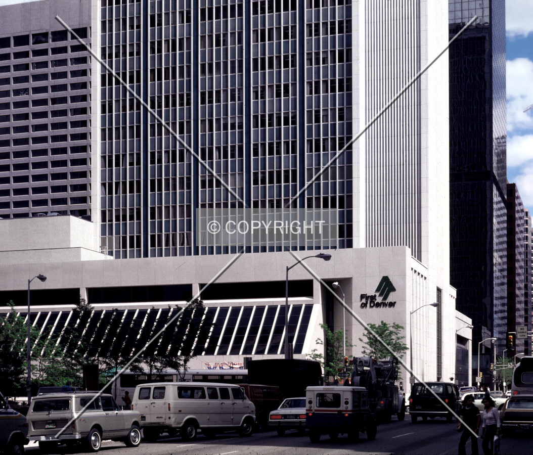 Vintage view from the northwest along 17th Street