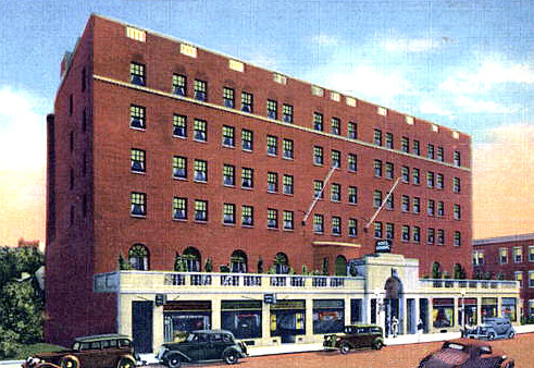 Vintage view from the north