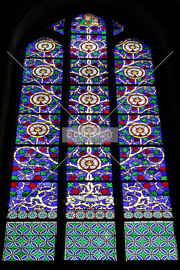 Stained glass window