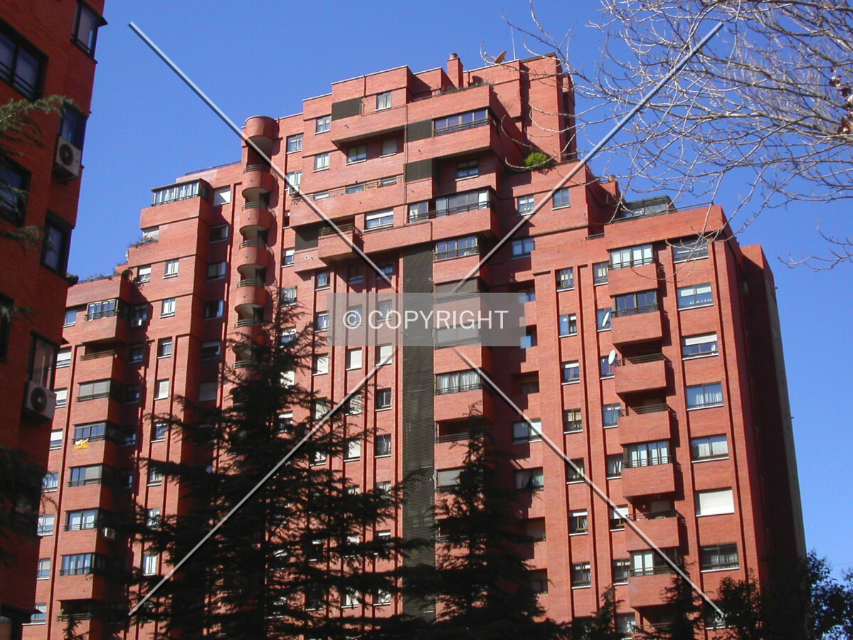Eastern facade of the building
