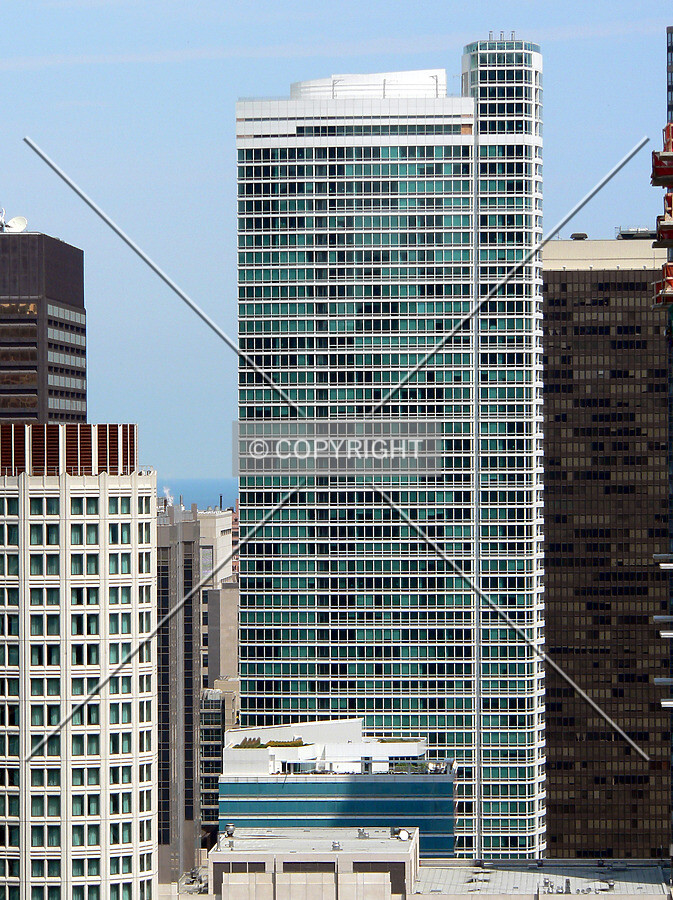 View to the north from 340 On the Park