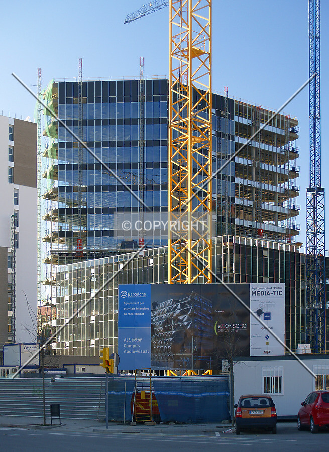 View from the east