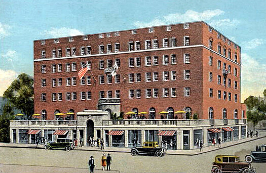 Vintage view from the northwest