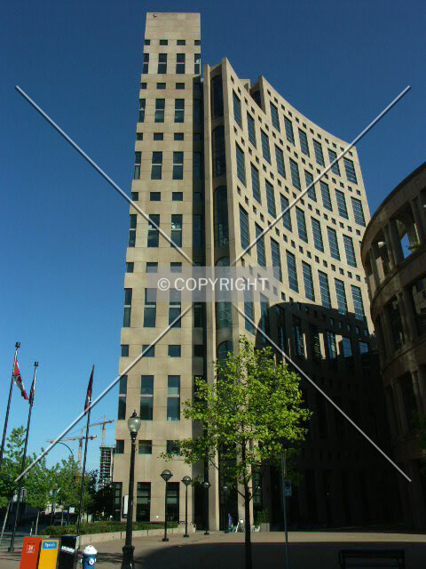 View looking east from corner of Georgia and Homer