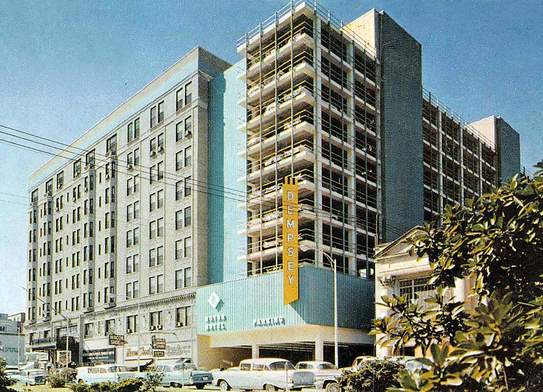 Vintage view from the northeast