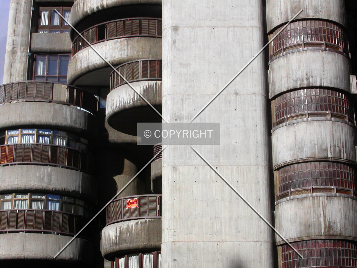 Detail of the facade