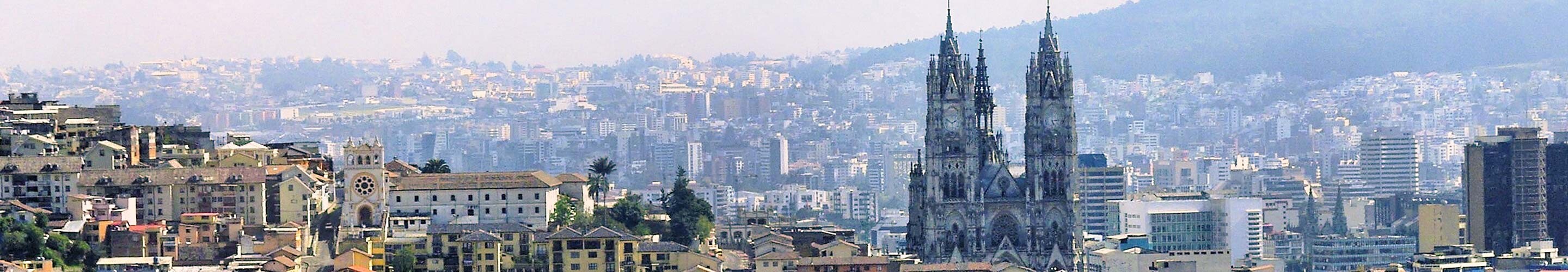 Panorama of Quito