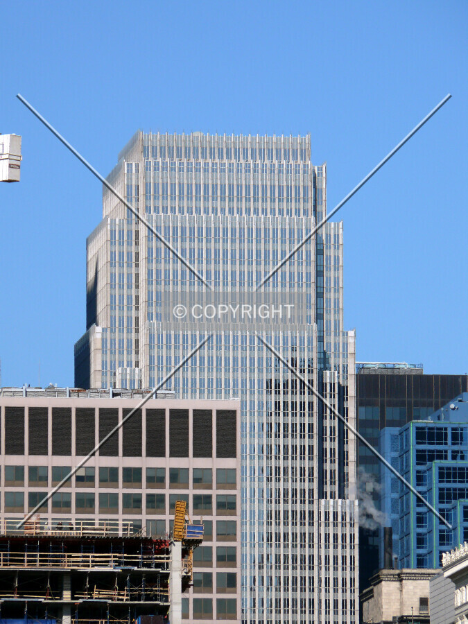 View to the north from the Chicago River