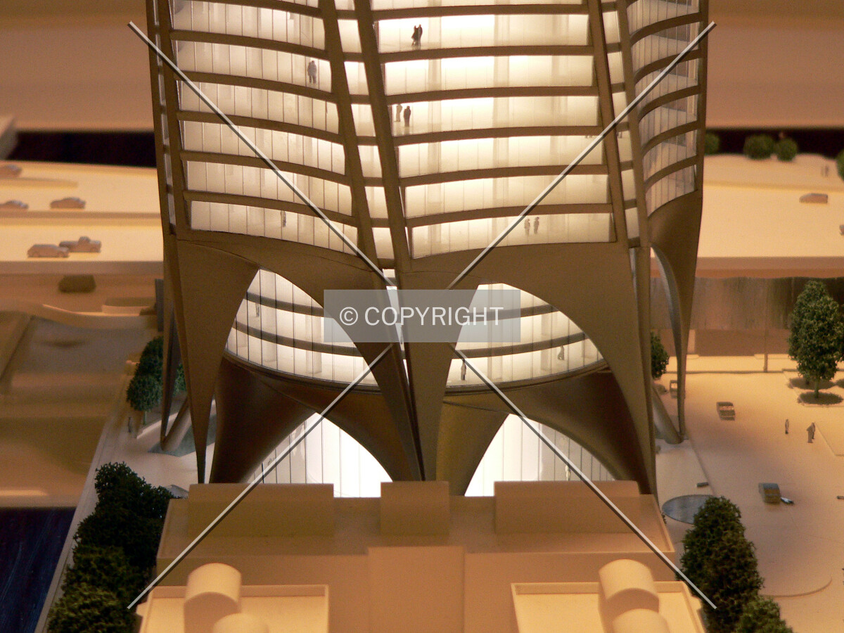 The base of a model