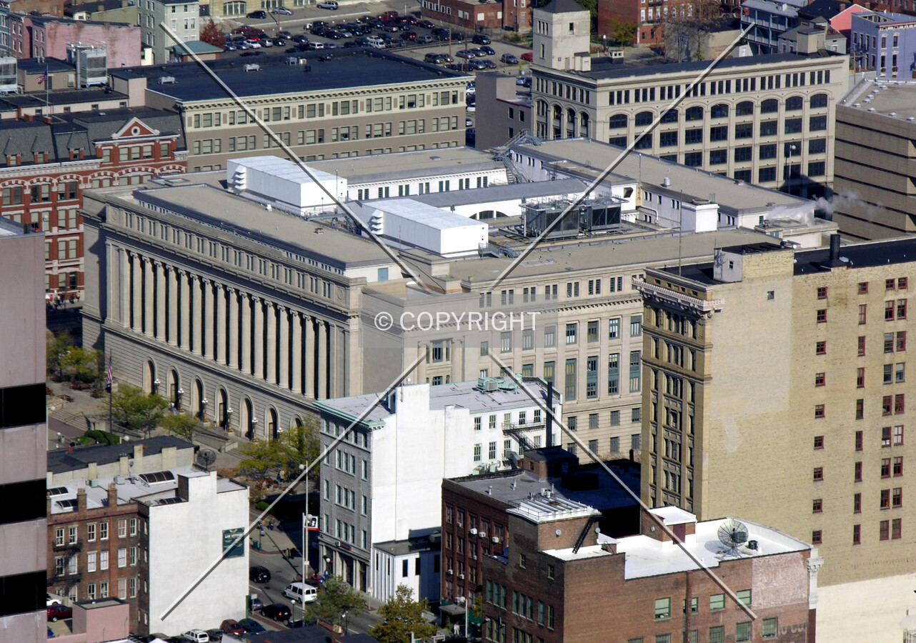 View to the northeast from atop the Carew Tower
