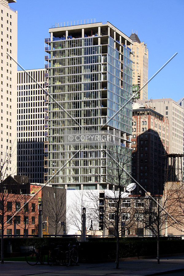 View from the southeast
