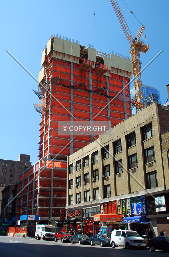 Viewed from the northeast along 8th Avenue