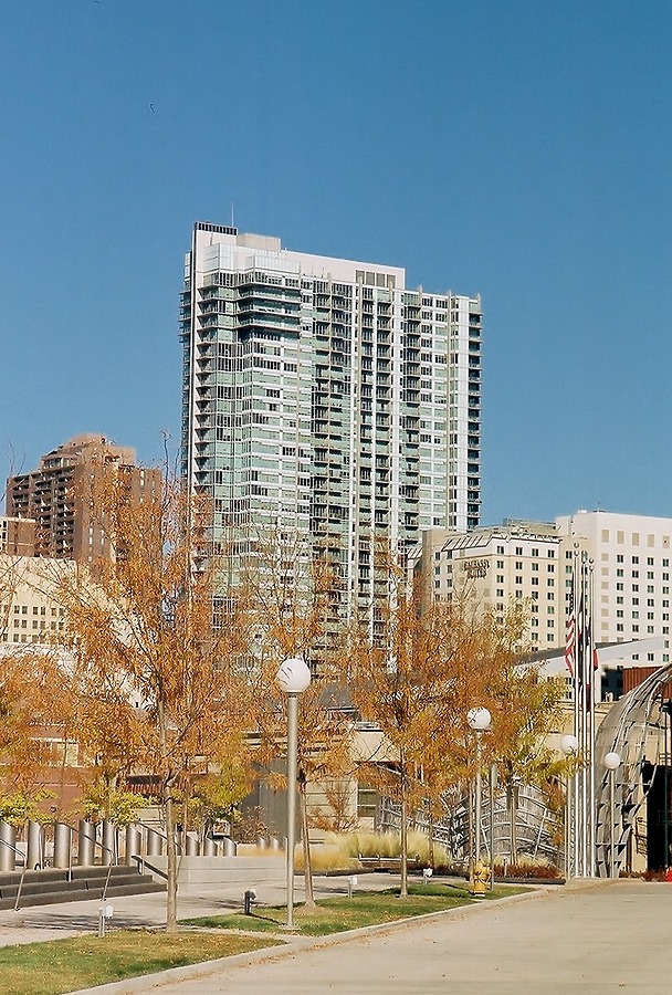 Distant view from the southeast
