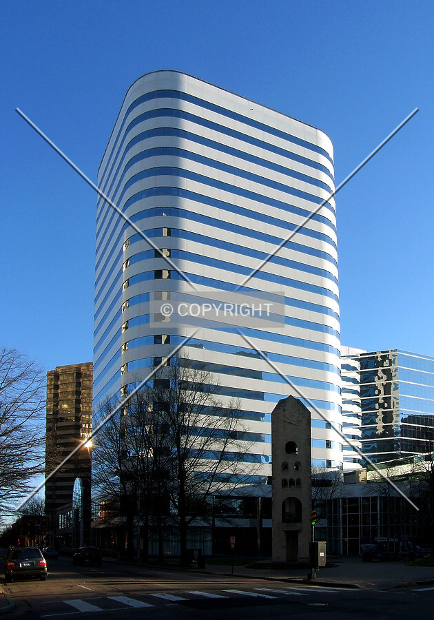 View from the northwest on Cary Street