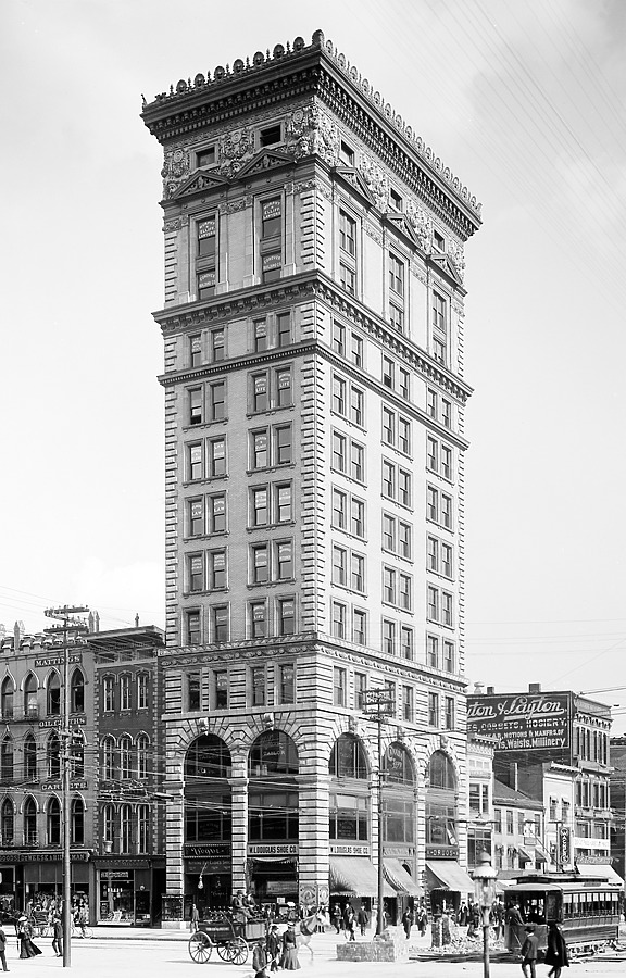 Vintage view from the northwest