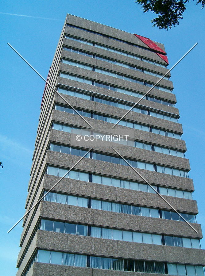Looking up from the south