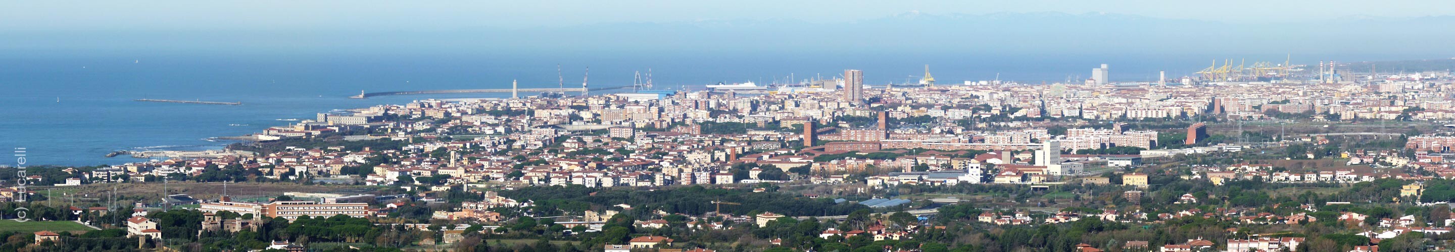 Panorama of Livorno