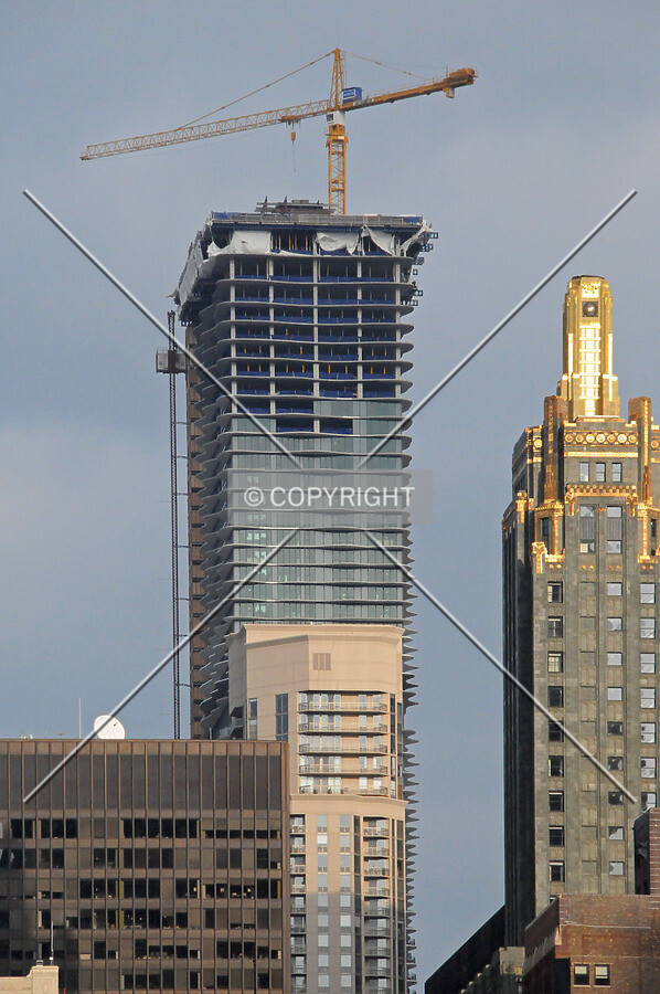 Upper floors viewed from the west