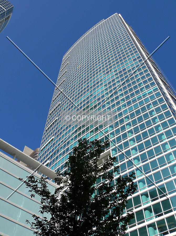 View up the western face as seen from the public space