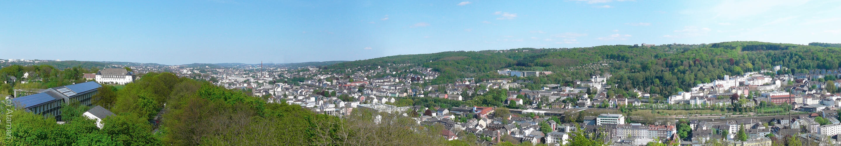 Panorama of Wuppertal