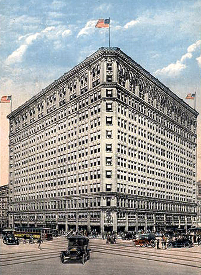 Vintage view from the northwest