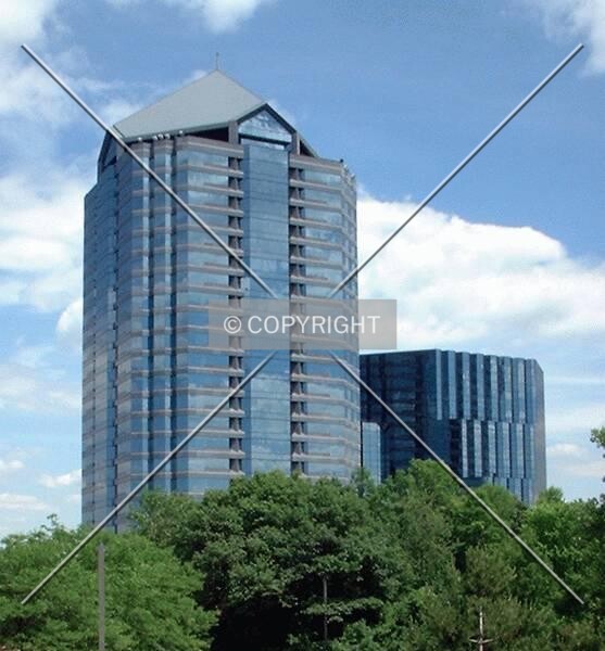 West facade, 8400 Tower behind