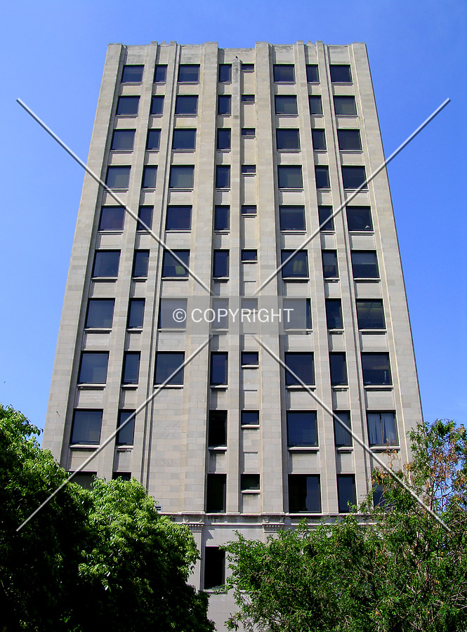 Looking up the western side