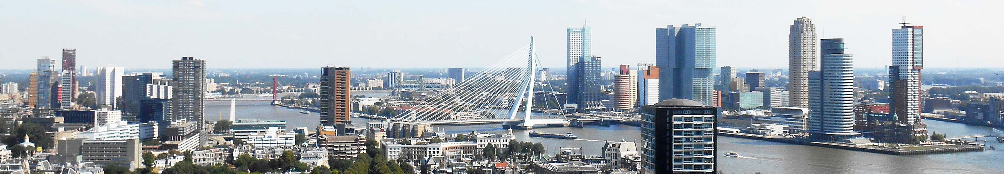 Panorama of Rotterdam