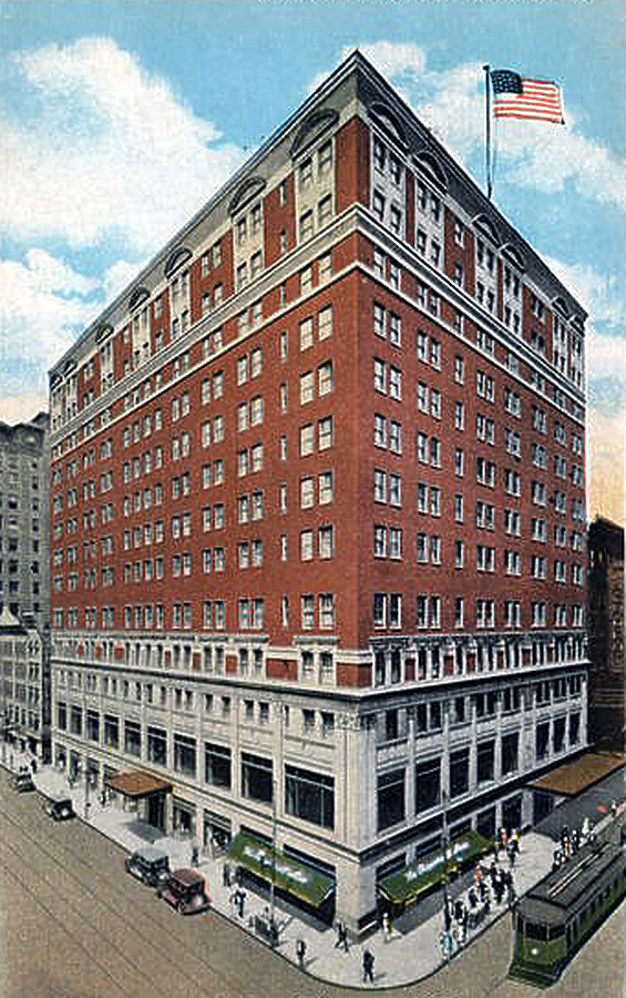 Vintage view from the south
