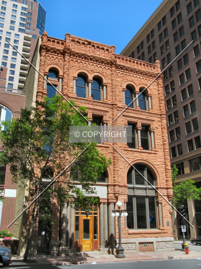 View to the east across Jackson Street