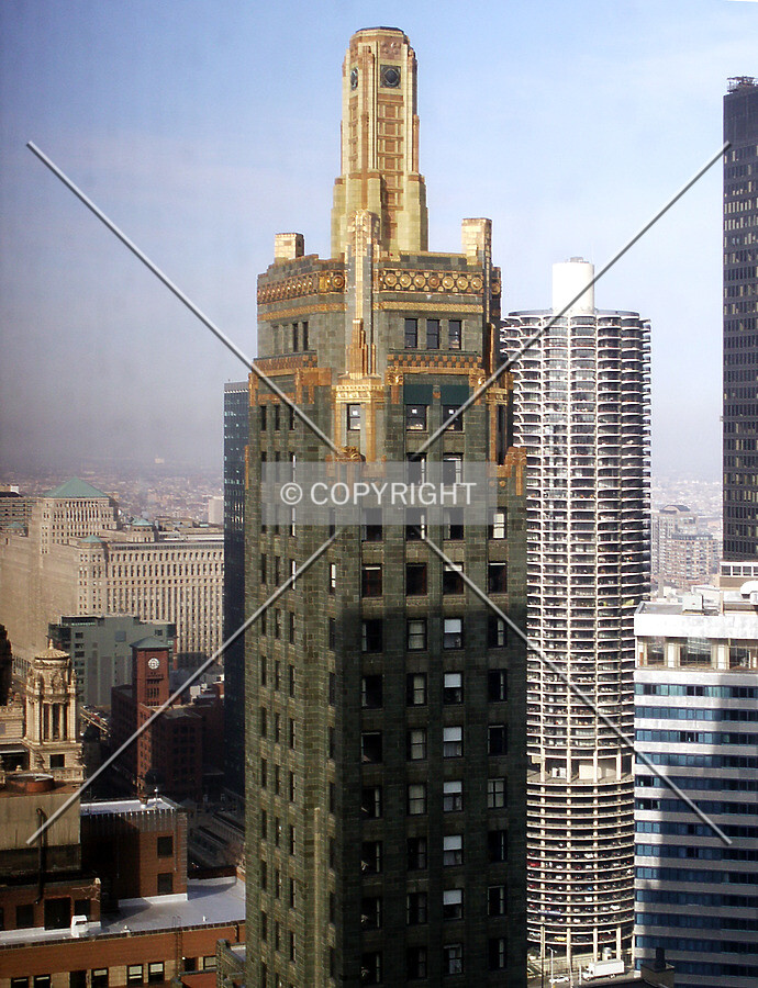 View from Michigan Plaza South