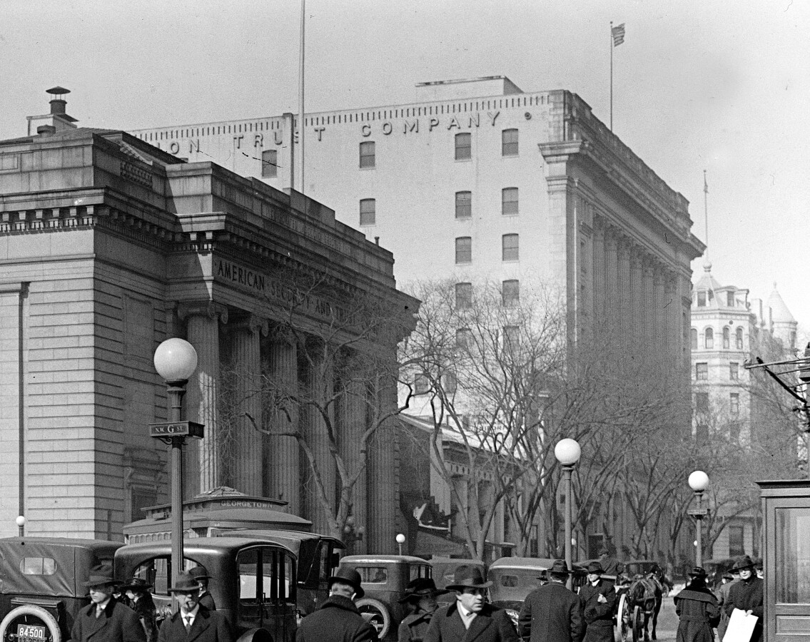 Vintage view from the southeast
