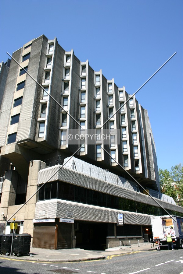 Rear-view from Great Russell Street